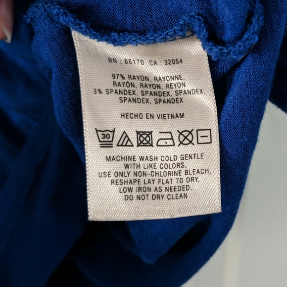 Anthropologie (Ric Rac) Blue Top - Picture 3 of 4